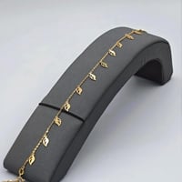18K Gold Anklet خلخال ذهب عيار 18
