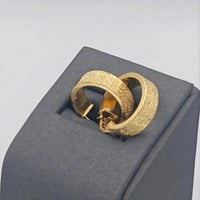 18k Earrings Gold - حلق عيار 18