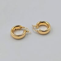 حلق ذهب عيار 18 - Gold Earrings 18K