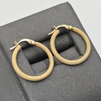 Earring 18K Gold - حلق عيار 18
