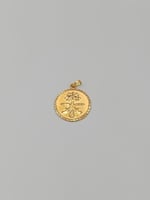 Logo Pendant 21K Gold -قلاددة شعار السعودية ذهب عي...