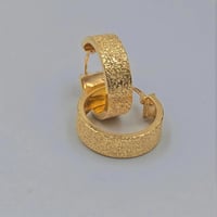 18k Earrings Gold - حلق عيار 18
