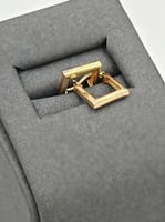 Earring 18K Gold- حلق ذهب عيار 18