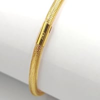 Stretch Bangle 21K Gold