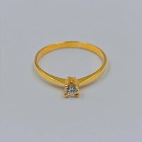 خاتم الماس عيار 18 - 18K Diamond Ring