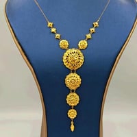 عقد عيار 21 كرسي جابر - 21k Necklace