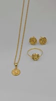 طقم ذهب عيار 18 - 18K Gold set