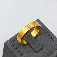 خاتم الماس عيار 18 - 18K Diamond Ring