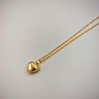 18k Necklace Heart Shape - عقد ذهب عيار 18