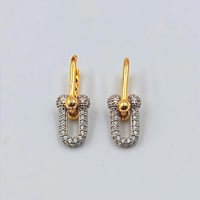 حلق تيفاني عيار 21 - 21K Tiffany Earrings