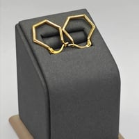 حلق ذهب عيار 21 - 21K Gold Earrings