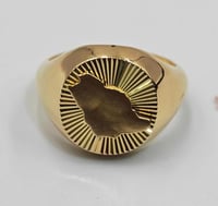 خاتم ذهب عيار - 18K Gold Ring