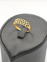 خاتم ذهب عيار18 - 21K Gold Ring