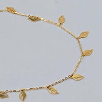 18K Gold Anklet خلخال ذهب عيار 18