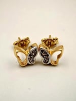 Earring 18K Gold - حلق عيار 18