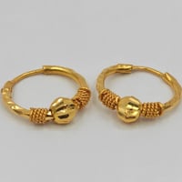 Earring 22K Gold - حلق عيار22