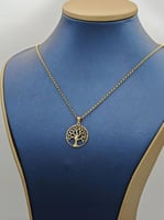 Tree Of Life necklace 18K - عقد تصميم شجرة الحياة...