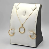 طقم ذهب عيار 18 - 18K Gold set