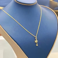 18k Gold Necklace - عقد ذهب عيار 18