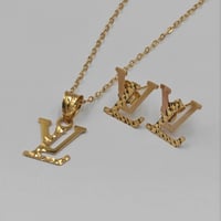 طقم ذهب عيار 18 - 18K Gold Set