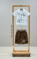 طقم ولادي ابيض