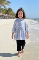 طقم بناتي مشجر