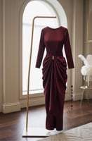 فستان نسائي عودي