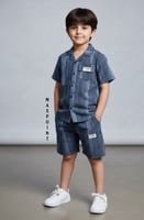 طقم ولادي مقلم