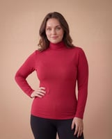 توب كم نسائي رقبة عريضة