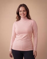 توب كم نسائي رقبة عريضة