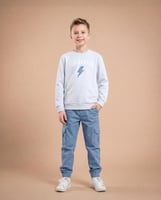 بيجامة اولادي الكنزة ميلتون مطرزة إشارة البرق + طب...