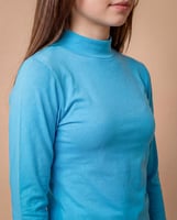 توب كم رقبة نحيفة بناتي شبابي