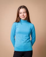 توب كم رقبة نحيفة بناتي شبابي