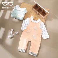 افارول بيبي بناتي ميلتون مطرز عصفورتين احداهما علي...