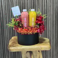 بوكس عصير وفراولة