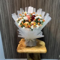 بوكيه عصير وورد