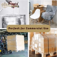 3 لفة رول تغليف شفاف قابل للتمدد 2200 غرام من بكسل...