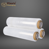 3 لفة رول تغليف شفاف قابل للتمدد 2200 غرام من بكسل...