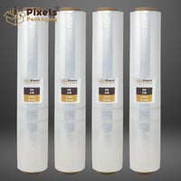 4 لفة رول تغليف شفاف قابل للتمدد 1900 غرام من بكسل...