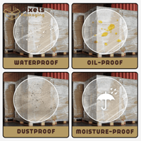 4 لفة رول تغليف شفاف قابل للتمدد 2200 غرام من بكسل...