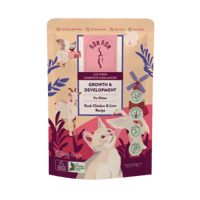 اكل قطط بكبد الدجاج مع البط لنمو صحي من رون رون 75...