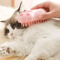 فرشاة بخار للقطط والكلاب USB الوان متعددة (pink-co...