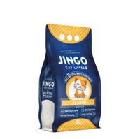 جينغو رمل قطط برائحة الياسمين 5لتر