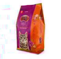 راكا اكل قطط جاف الدجاج ولحم البقر والحبوب بريميوم...