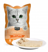 اكل قطط كت كات بيتيت باوتش بالتونا وسمك السالمون ف...