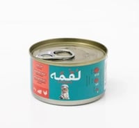 كارتون لقمه طعام رطب للقطط الصغيرة والبالغة بالدجا...