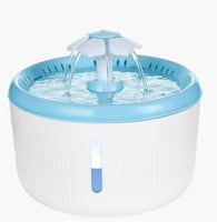 نافورة مياه للقطط بلاستيك 2 لتر