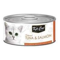 كت كات تونا منزوع العظم مع السلمون 80ج