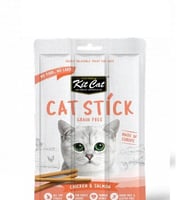 مكافئات كت كات ستيكس الدجاج والسالمون 3×5 جرام