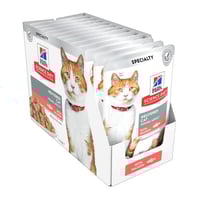 كرتون هيلز طعام رطب للقطط المعقمة بنكهة السلمون 12...